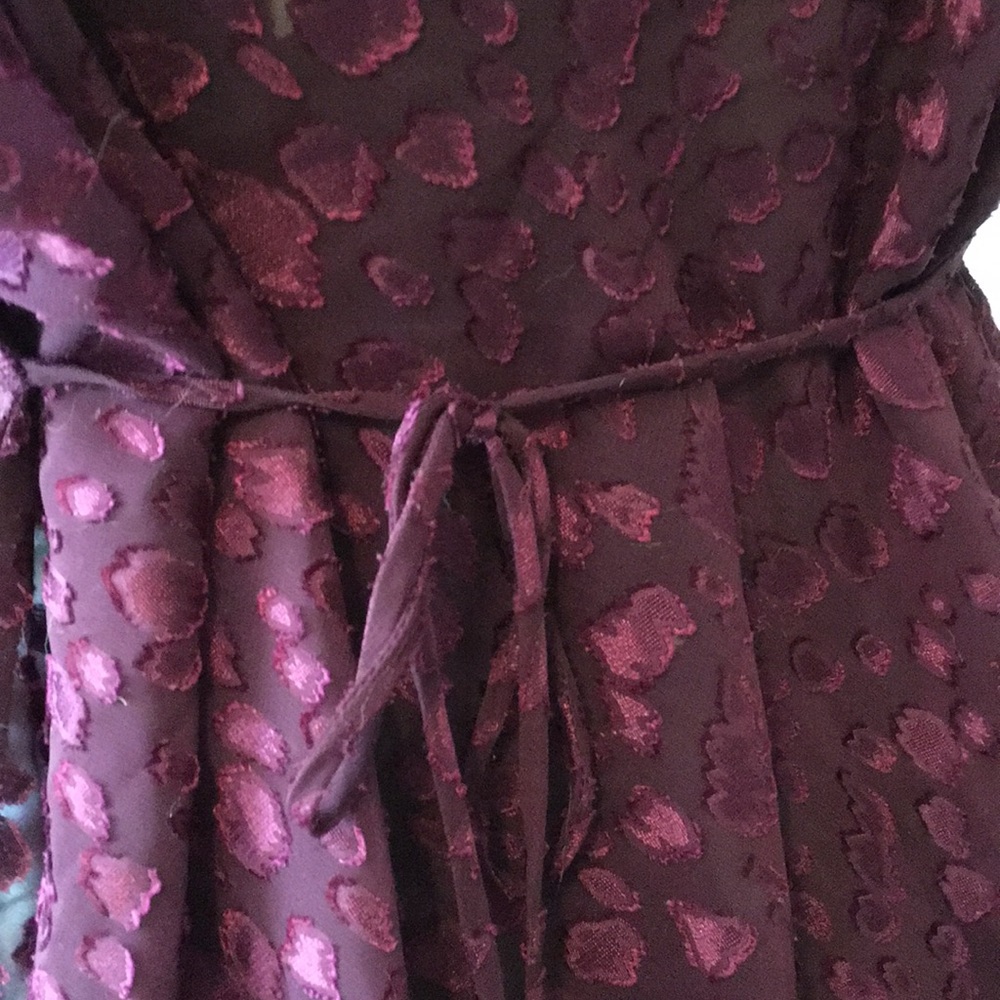 Gillian O’Malley Maroon Baby Doll Nighty - Picture 3 of 6